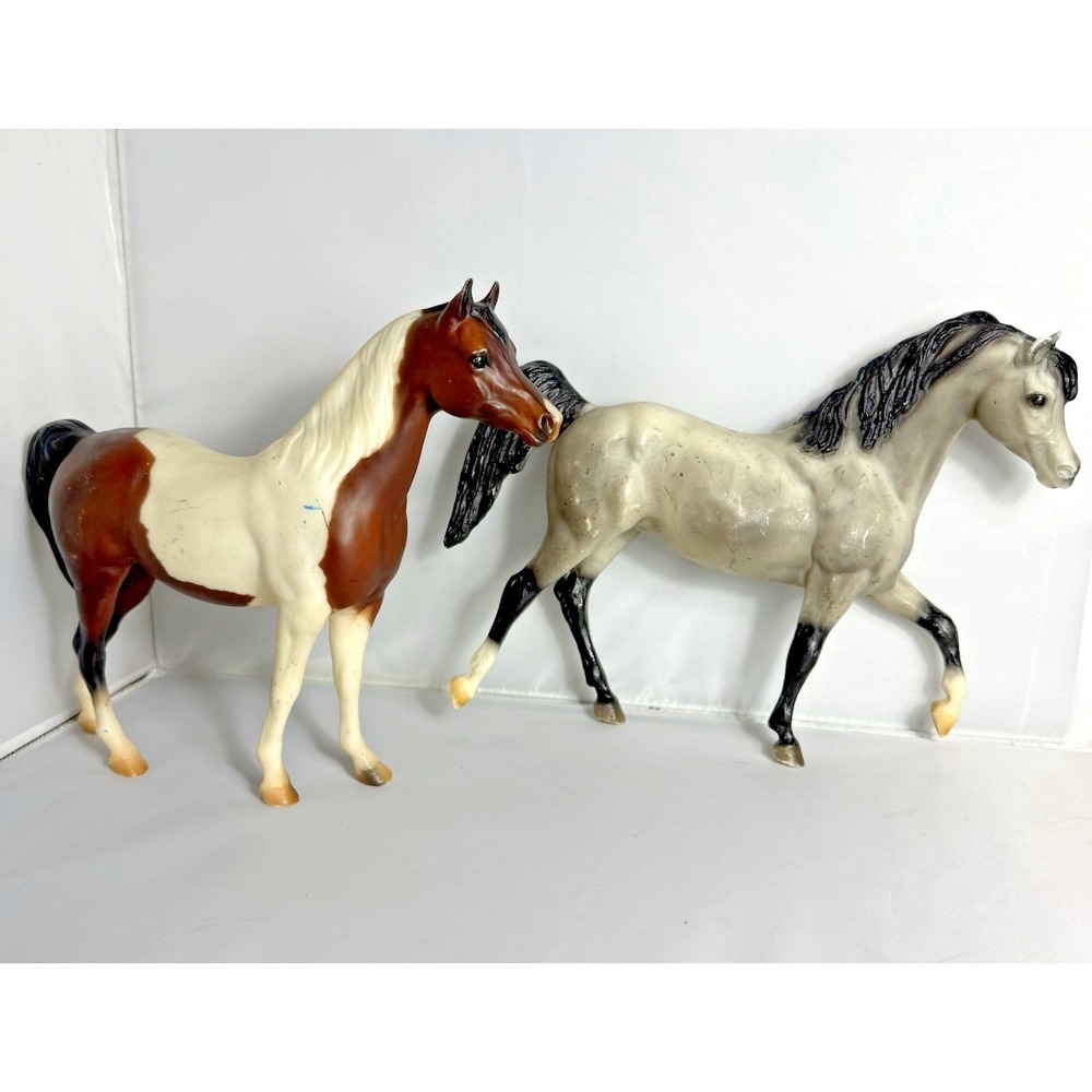 Breyer Horse Lot of 2 Karma Gypsy & Buckshot Collectible Vintage